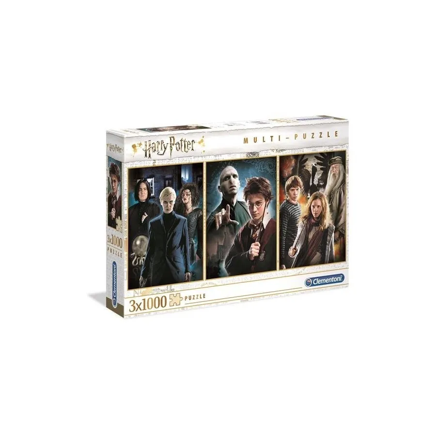 Clementoni Puzzle 3x1000 elementów Harry Potter