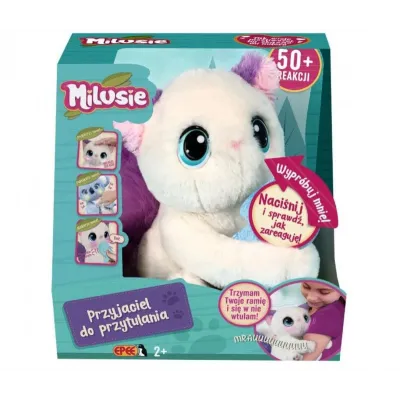 Pluszak interaktywny Milusie Kotek