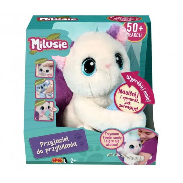 Pluszak interaktywny Milusie Kotek