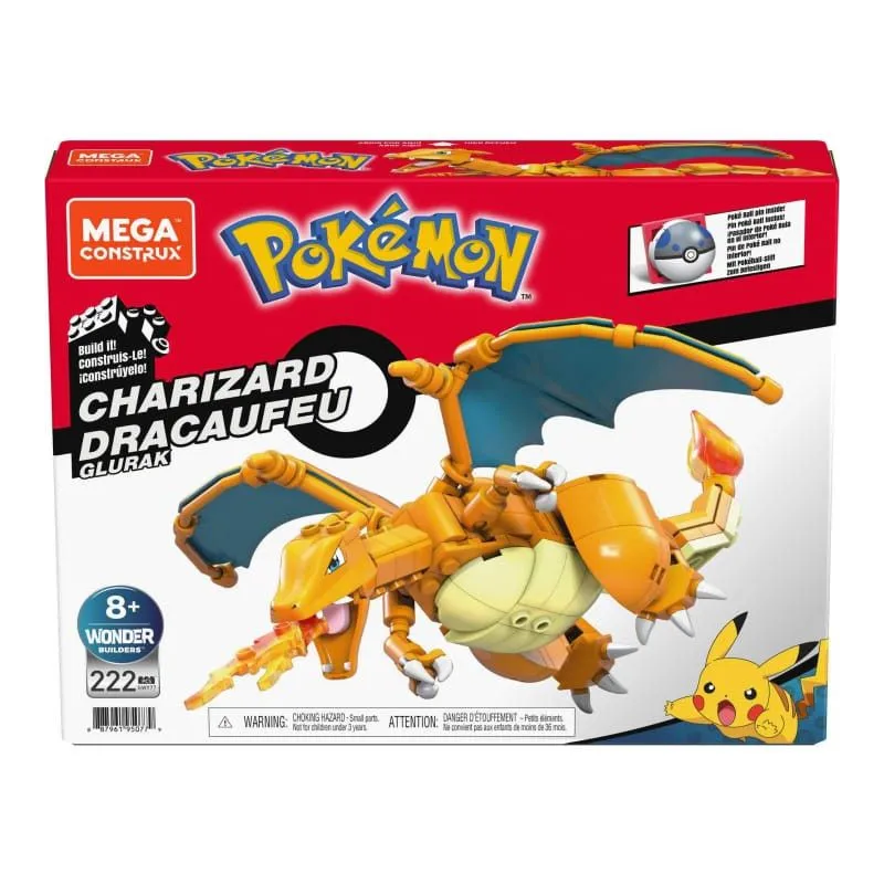 Klocki Mega Charizard Pokemon do zbudowania GWY77