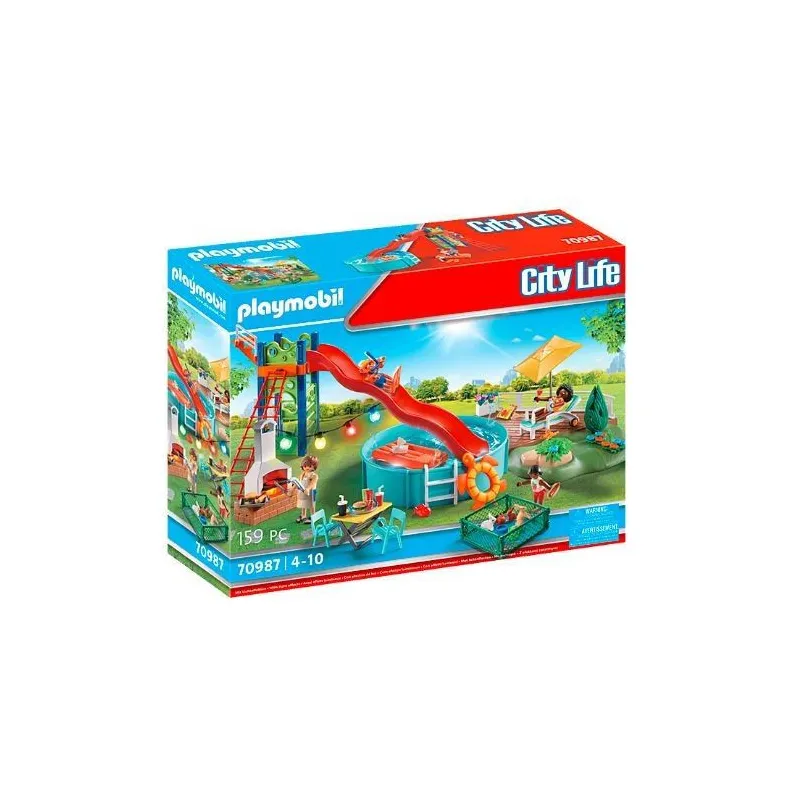 Zestaw City Life 70987 Przyjęcie przy basenie