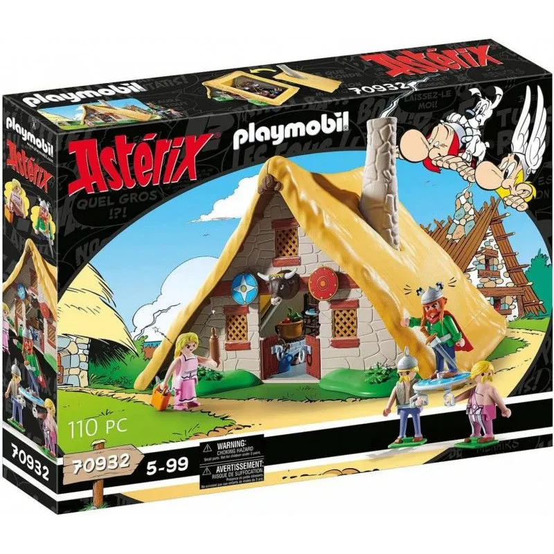 Zestaw figurek Asterix 70932 Chata Asparanoiksa