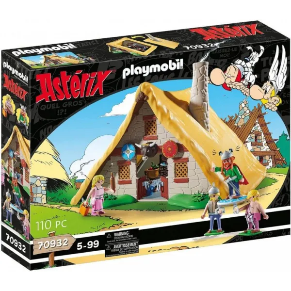 Zestaw figurek Asterix 70932 Chata Asparanoiksa