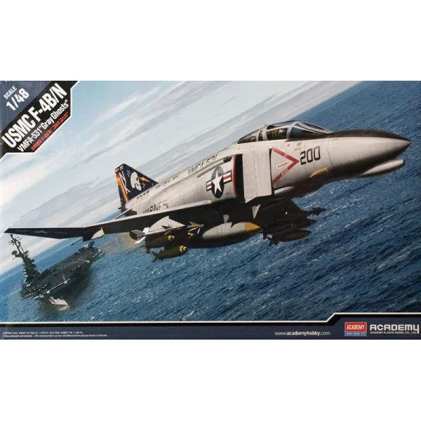 Model do sklejania USNV F-4N VMFA- 531 Gray Ghosts