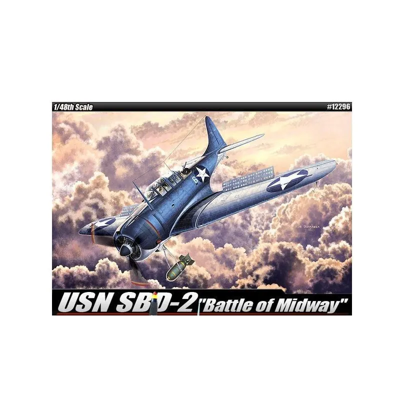 Model do sklejania USN SBD-2 Midway