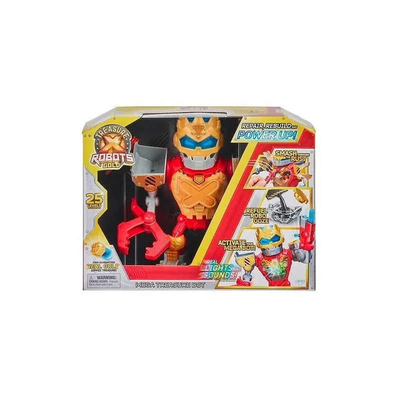 Mega Robot Treasure X Robots Gold