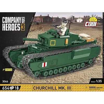 COH3 Churchill MK.III 654 klocków