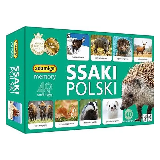 Gra Ssaki Polski - Memory mini