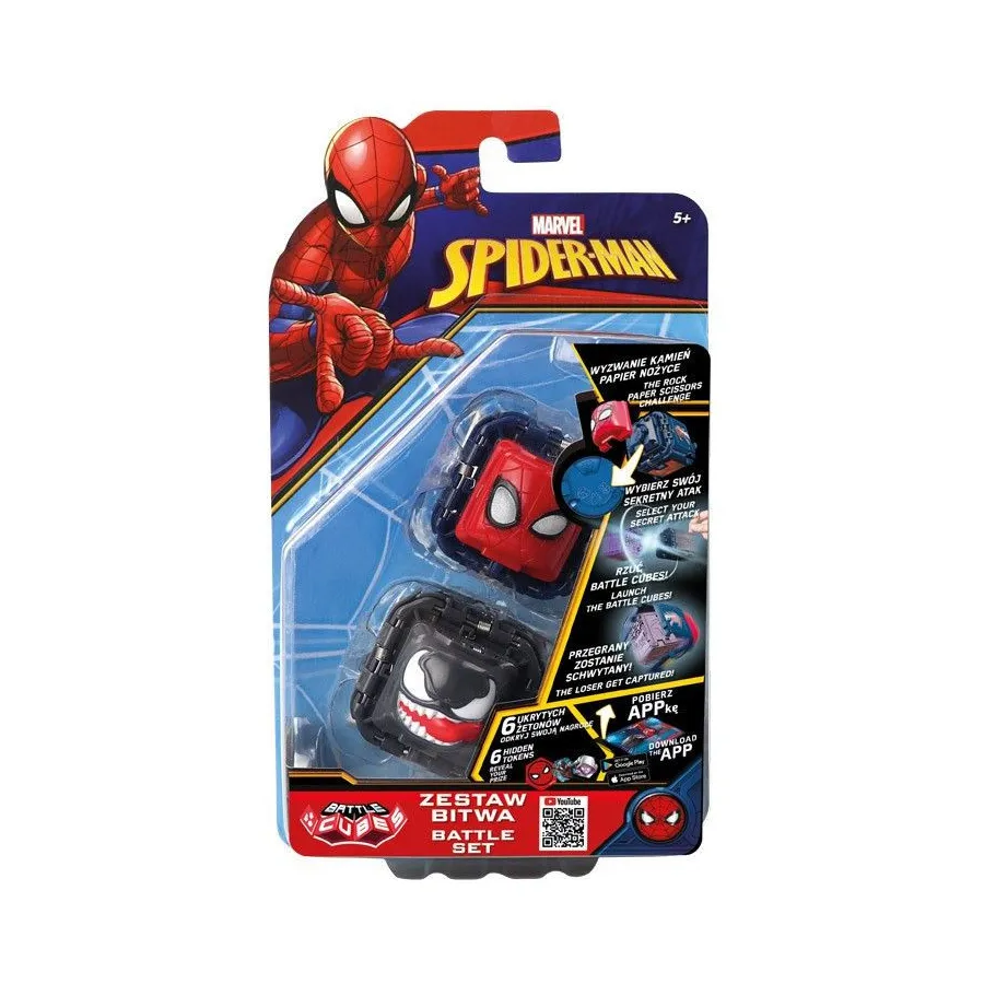 Gra Battle Cubes Spiderman