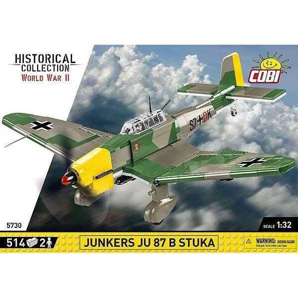 HC WWII Junkers Ju-87 B Stuka 514 klocków