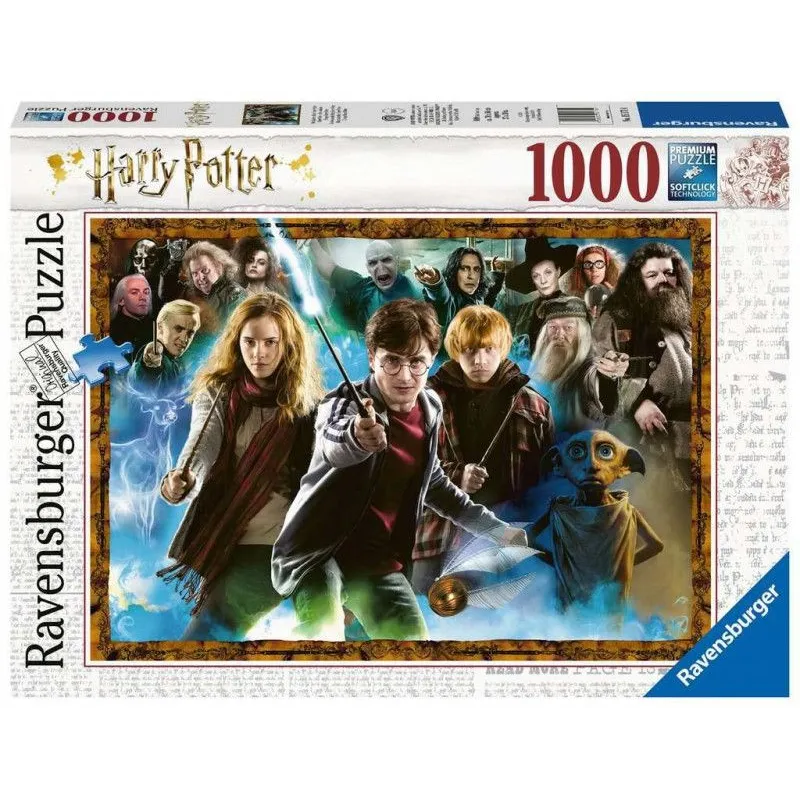 Puzzle 1000 elementów Harry Potter - znajomi z Hogwartu