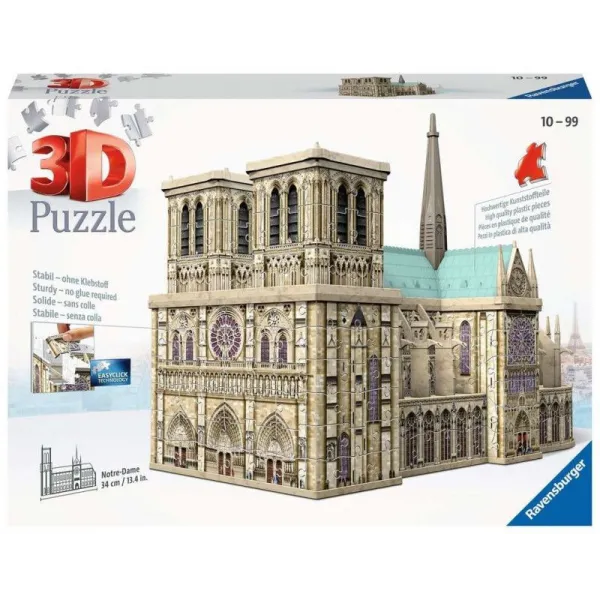 Puzzle 324 elementy 3D Notre Dame