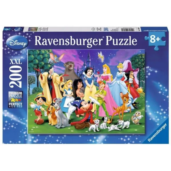 Puzzle 200 elementów Disney, Ulubione postacie z bajek