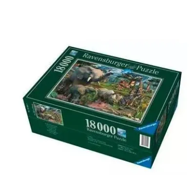 Puzzle 18000 elementów. Dzika natura