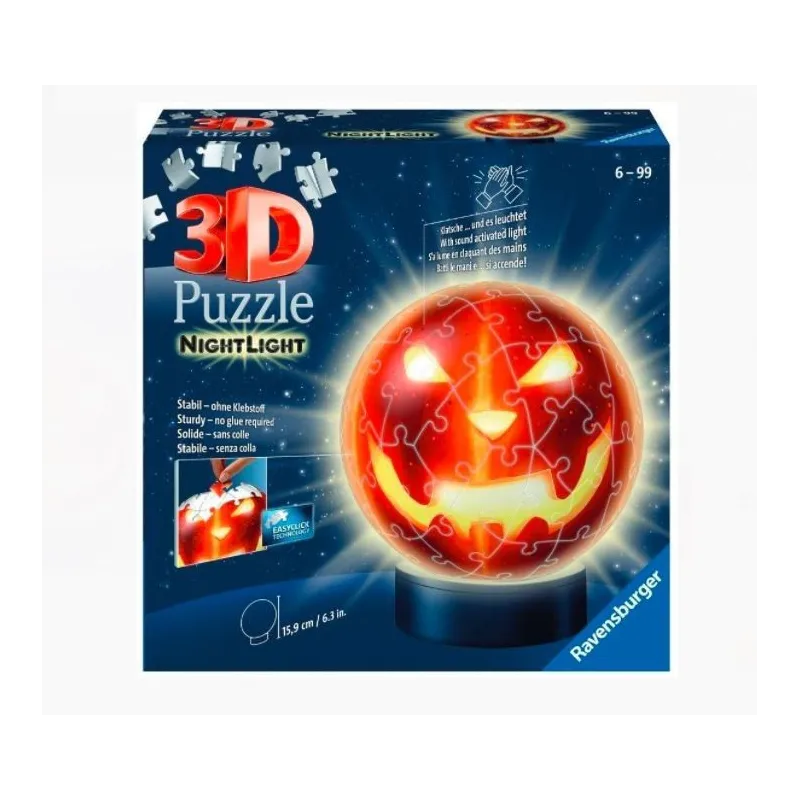 Puzzle Dynia świecąca w ciemności 72 elementy