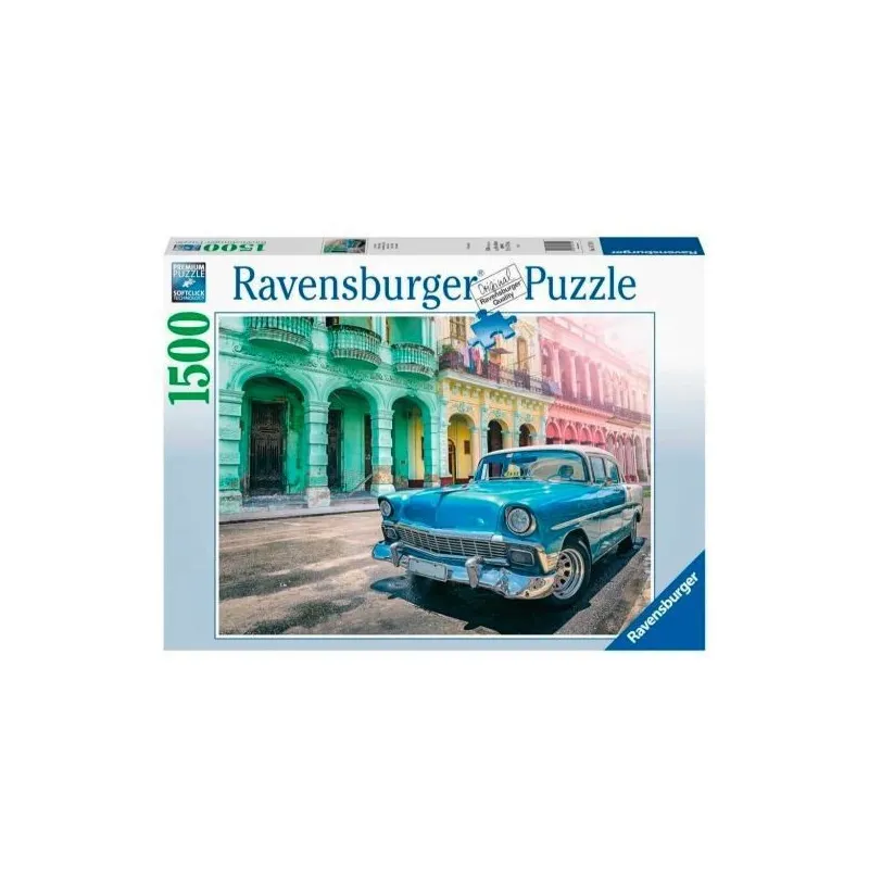 Puzzle 2D 1500 elementów Auta Kuby
