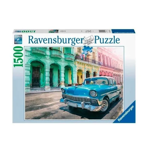 Puzzle 2D 1500 elementów Auta Kuby