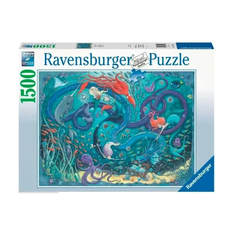 Puzzle 2D 1500 elementów Pod wodą