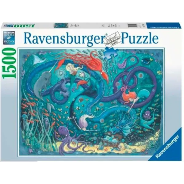 Puzzle 2D 1500 elementów Pod wodą