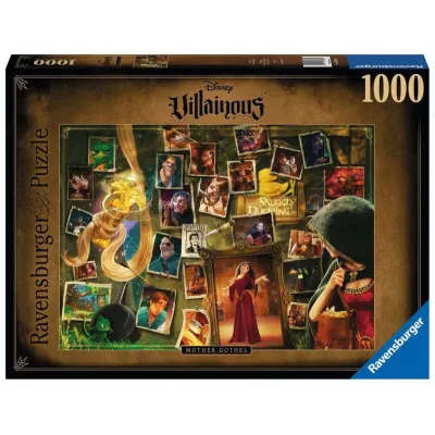 Puzzle 2D 1000 elementów Villainous. Matka Gertruda