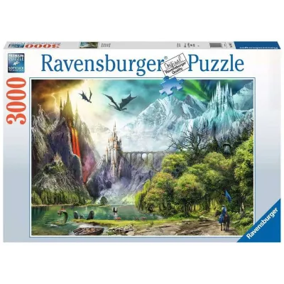 Puzzle 3000 elementów Panowanie smoków