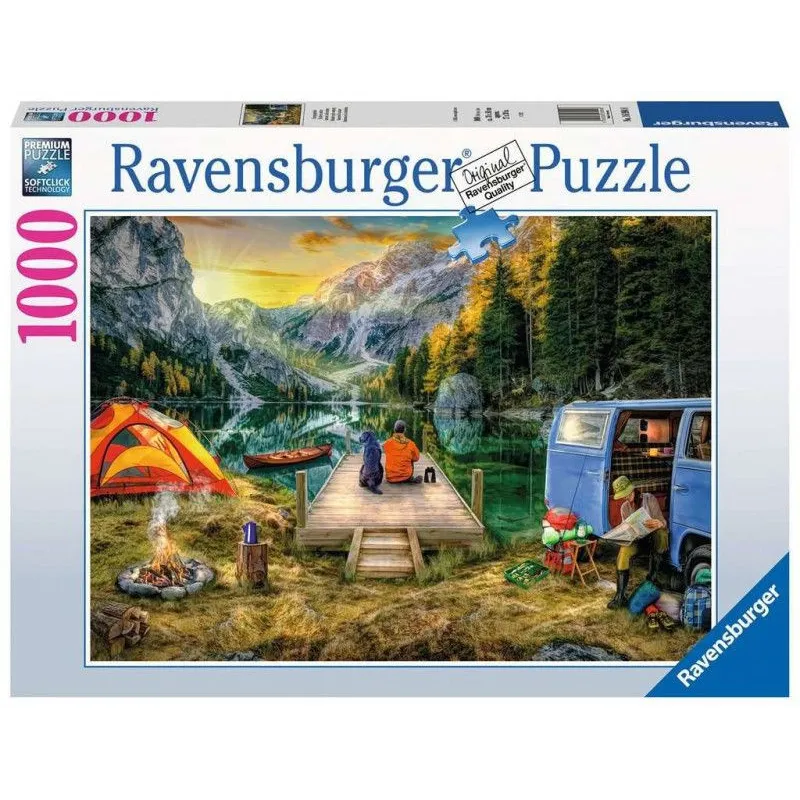 Puzzle 1000 elementów Na kempingu