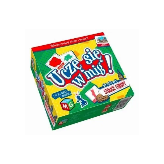 Gra Stolice Europy Uczę się w mig! MULTIGRA