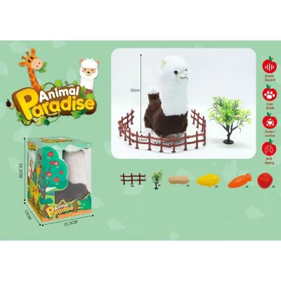 Maskotka interaktywna Alpaka 22 cm tańczy, chodzi