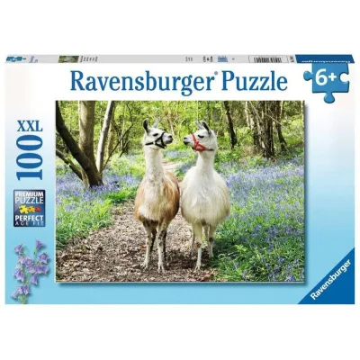 Puzzle 100 elementów XXL Przyjaźń zwierząt