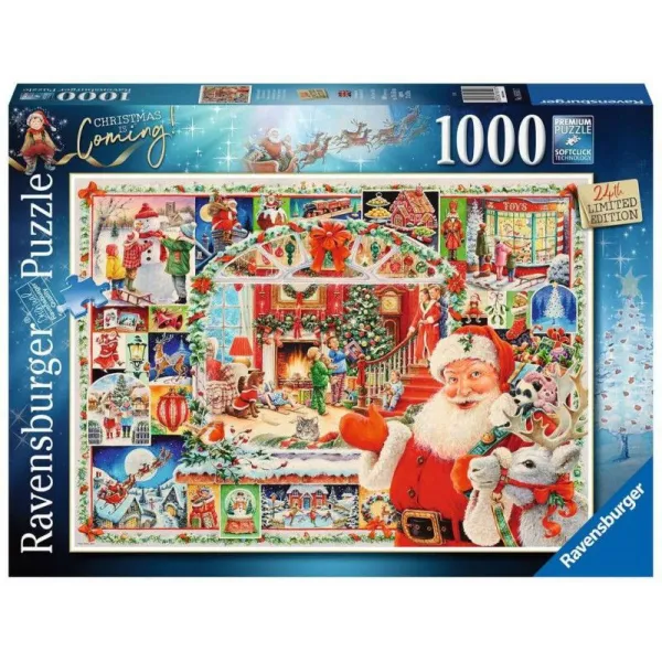 Puzzle 1000 elementów Coraz bliżej święta