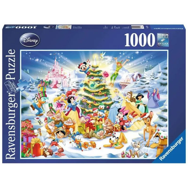 Puzzle 1000 elementów Disney Boże Narodzenie