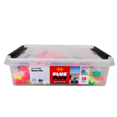 Klocki Plus Plus Big - Kolory neonowe 200 elementów