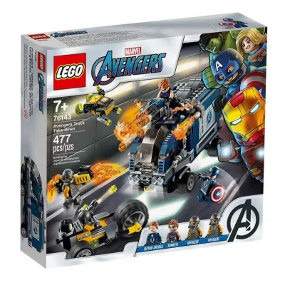 Klocki Super Heroes 76143 Avengers Zatrzymanie ciężarówki