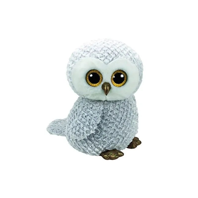 Maskotka TY Beanie Boos Owlette - Biała sowa 42 cm
