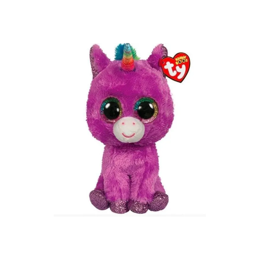 Maskotka TY Beanie Boos Jednorożec Rosette 24 cm