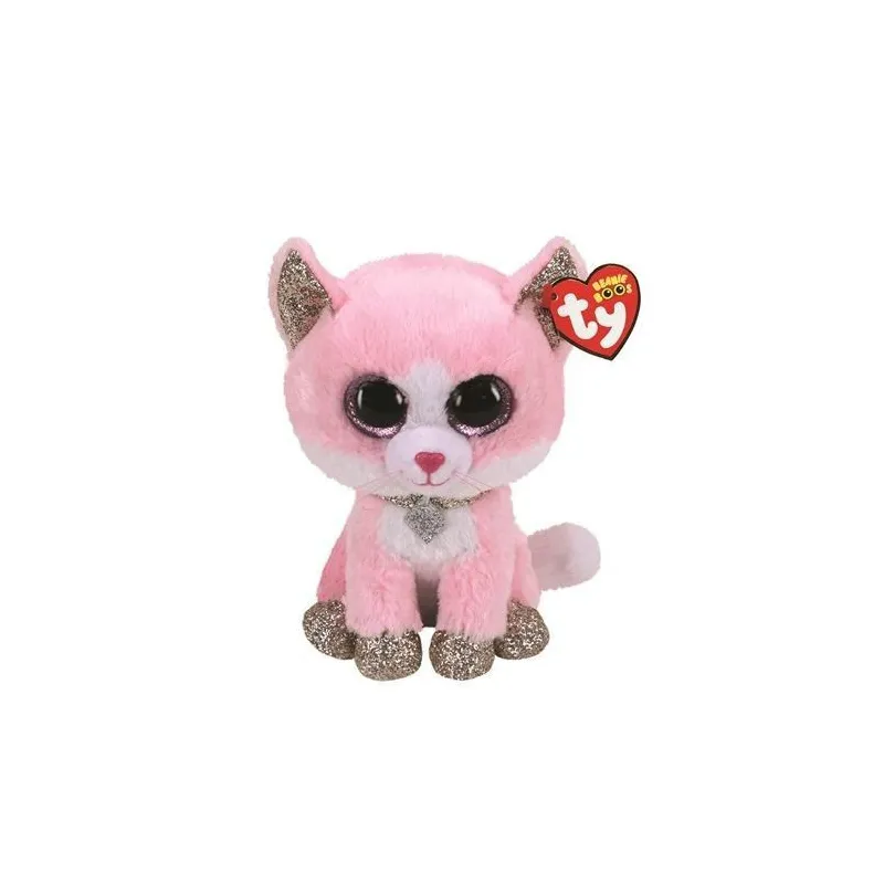Maskotka Ty Kot różowy Fiona 24 cm