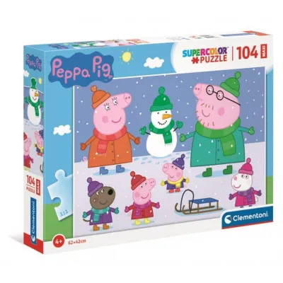 Puzzle 104 elementy Maxi Świnka Peppa