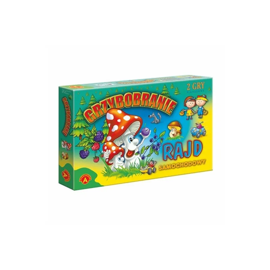 Gra Grzybobranie - Rajd Samochodowy