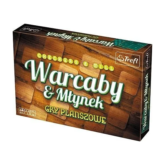 Gra Warcaby i młynek klasyczne