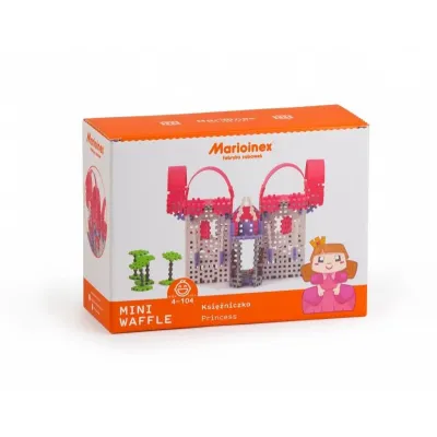 Klocki konstrukcyjne Mini Waffle Księżniczka Zestaw Duży
