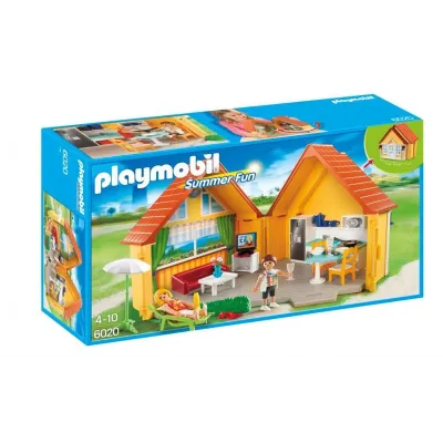 Zestaw z figurkami Summer Fun 6020 Składany domek letniskowy
