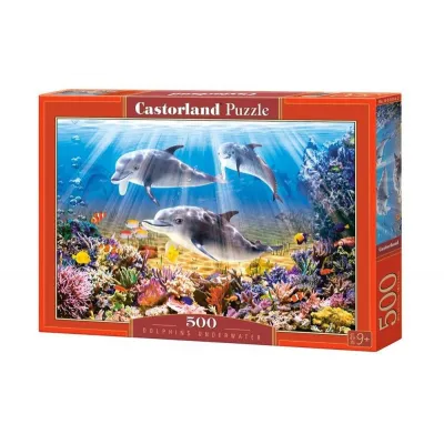 Puzzle 500 elementów Delfiny