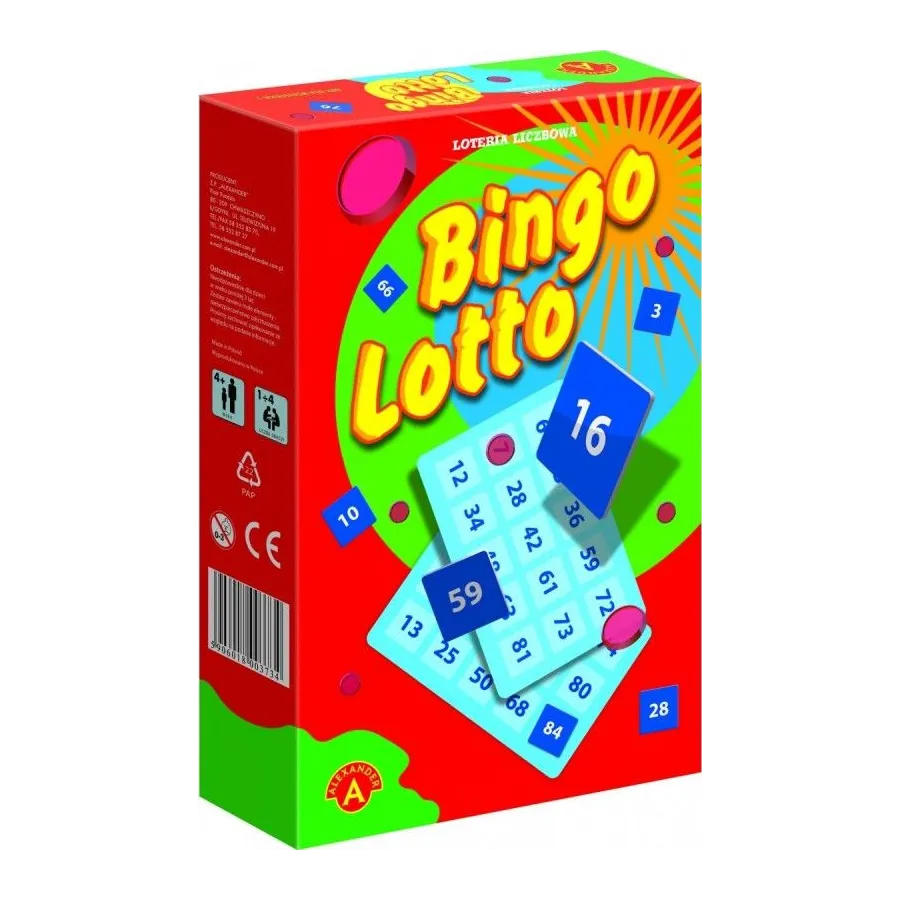 Gra Bingo lotto mini
