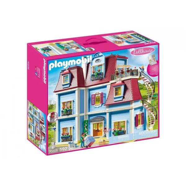 Zestaw z figurkami Dollhouse 70205 Duży domek dla lalek