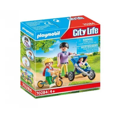 Zestaw z figurkami City Life 70284 Mama z dziećmi