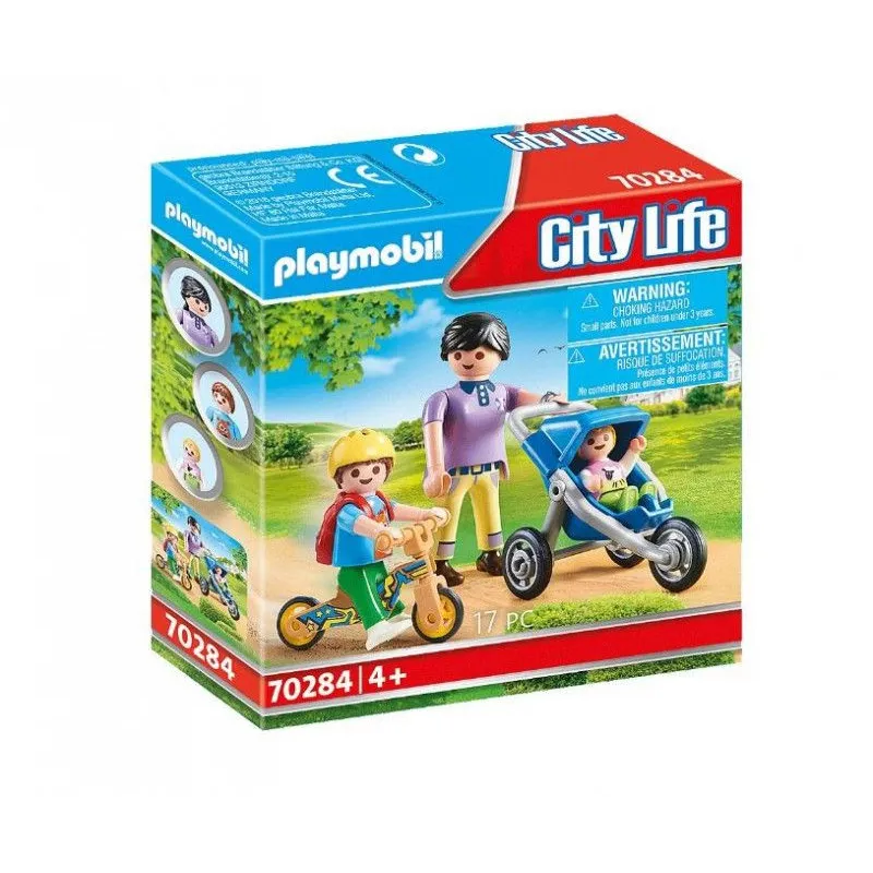 Zestaw z figurkami City Life 70284 Mama z dziećmi