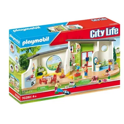 Zestaw z figurkami City Life 70280 Przedszkole Tęcza