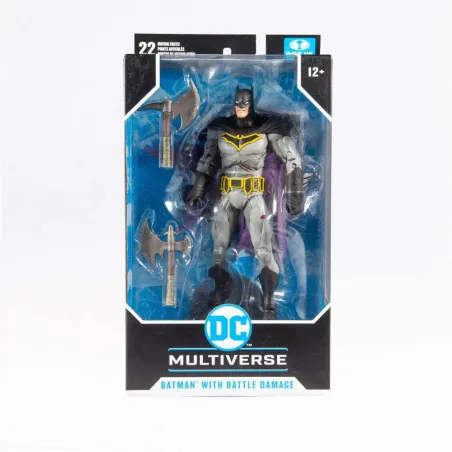 DC Multiverse - Batman with Battle Damage (Dark Nights: Metal) 18cm