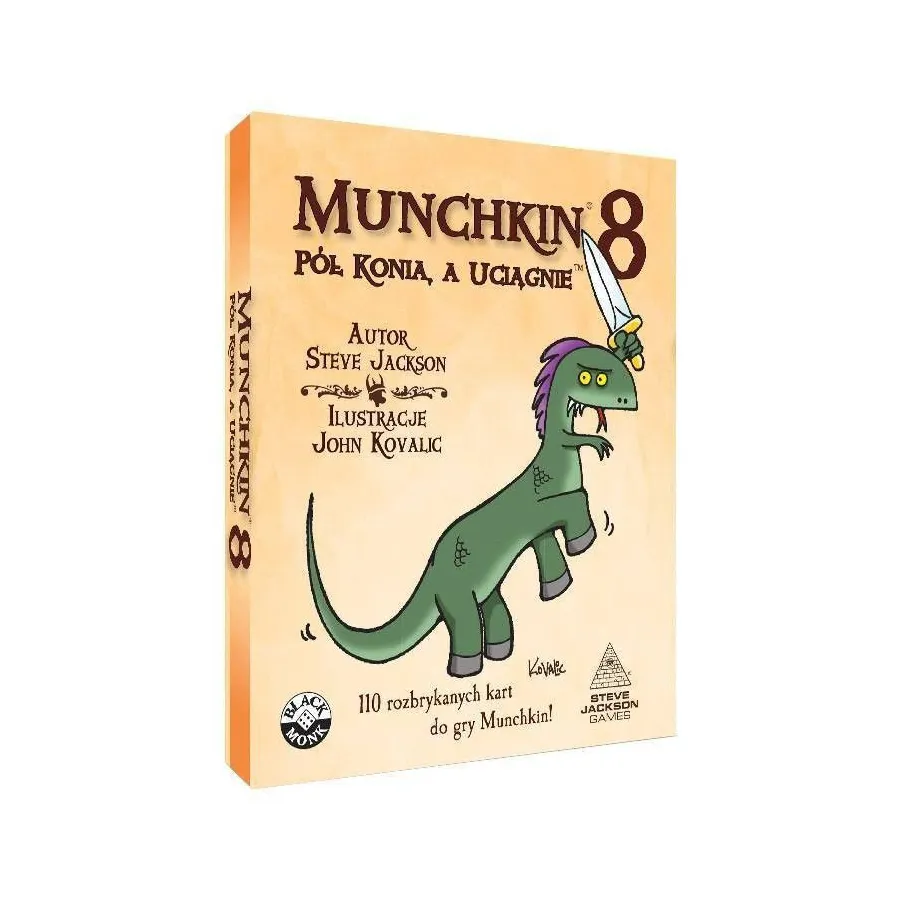 Gra Munchkin 8 Pół konia, a uciągnie Dodatek