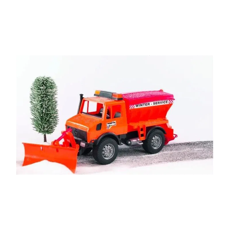 Pojazd Mercedes-Benz Unimog odsnieżarko-piaskarka